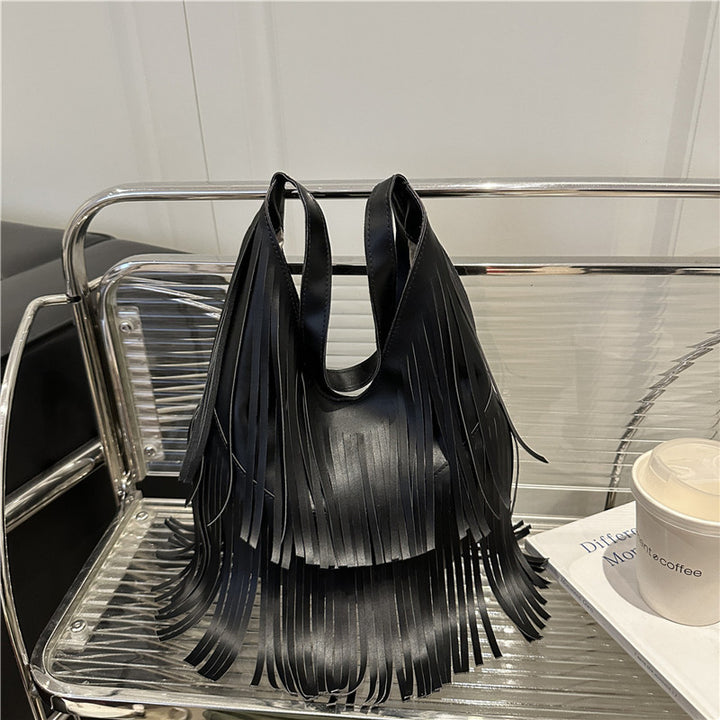 Casual Spring New Stylish Minimalist Large Capacity Vintage Underarm Tote Shoulder Bag