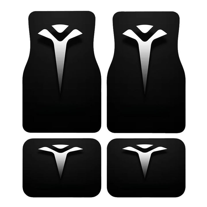 TEMUVintage Nordic Car Foot Mat Carpet 4 Piece Set Stain Resistant Floor Mat TEMUFoot Mat Wholesale