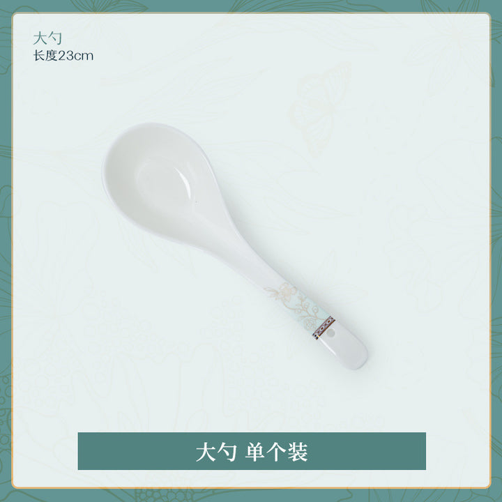 碗碟套装家用景德镇中式轻奢乔迁送礼陶瓷碗盘景德镇骨瓷餐具定制