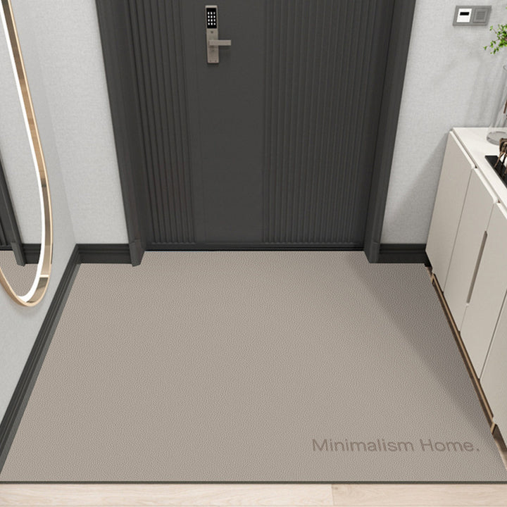 Entryway Floor Mat Foot Mat Premium Feel Premium PVCLeather Carpet Door Mat Home