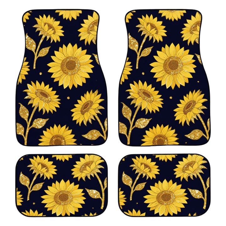 Vintage Car Foot Mat Carpet 4 Piece Set Stain Resistant Floor Mat TEMUFoot Mat Wholesale