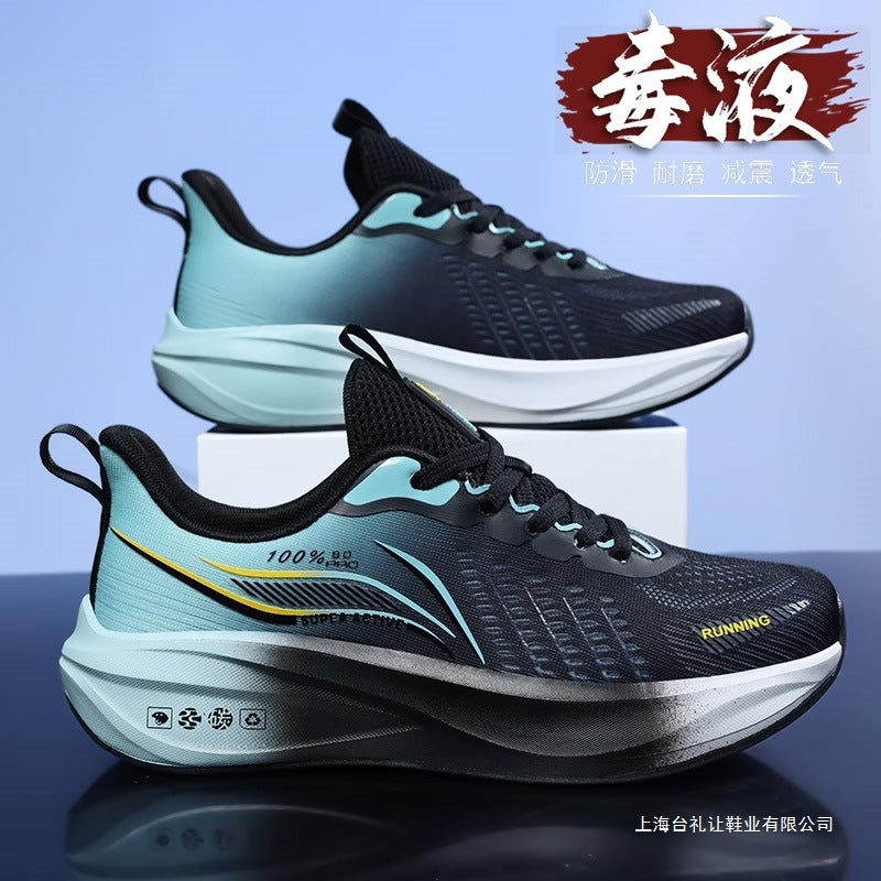 Running Shoes Men Spring New Breathable Ultra Light Sneakers Shoes