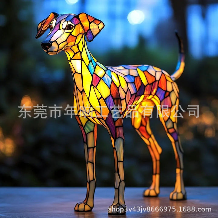 跨境新款Cat Lamp-Dachshund Lamp-Bigfoot Lamp动物LED灯摆件