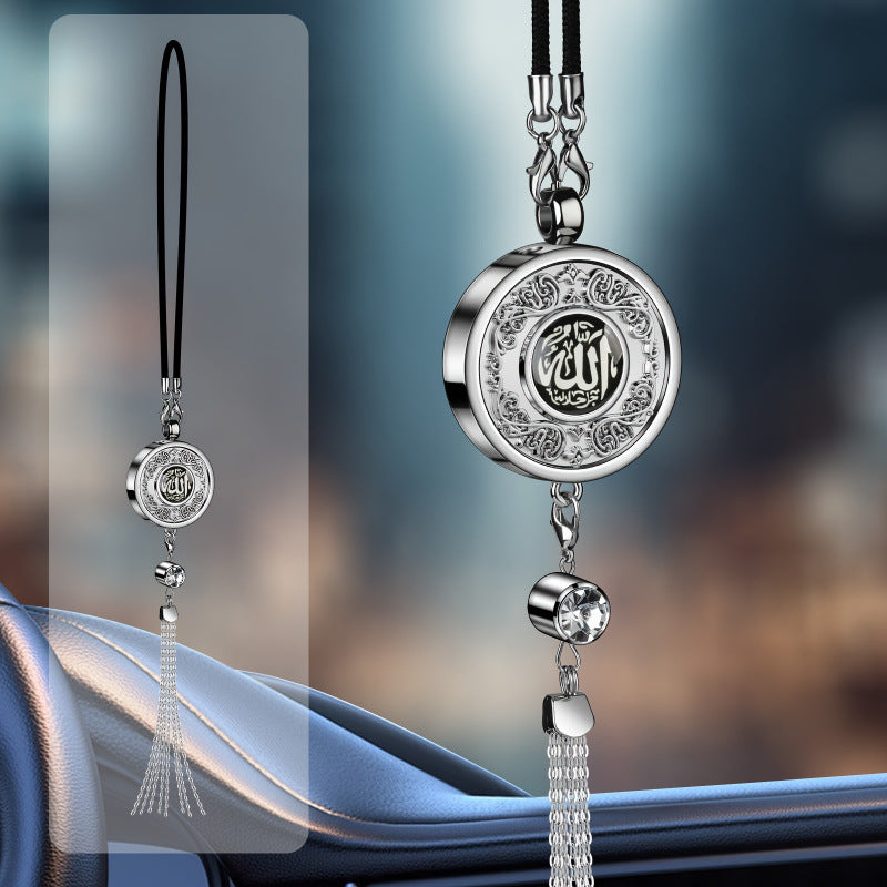 Elegant European Pattern Metal Hanging Ornament Car