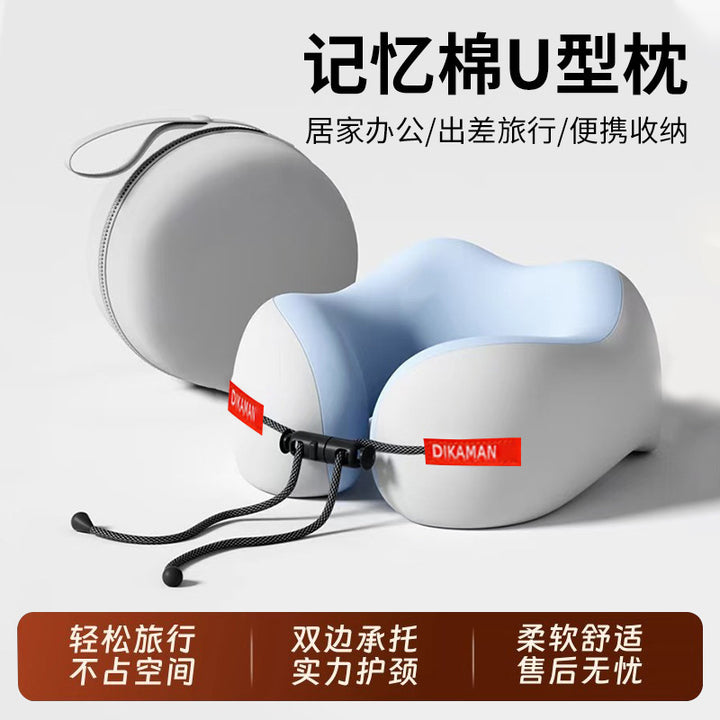 Factory Wholesale Memory Foam U Portable Neck Pillow Travel Comfortable U