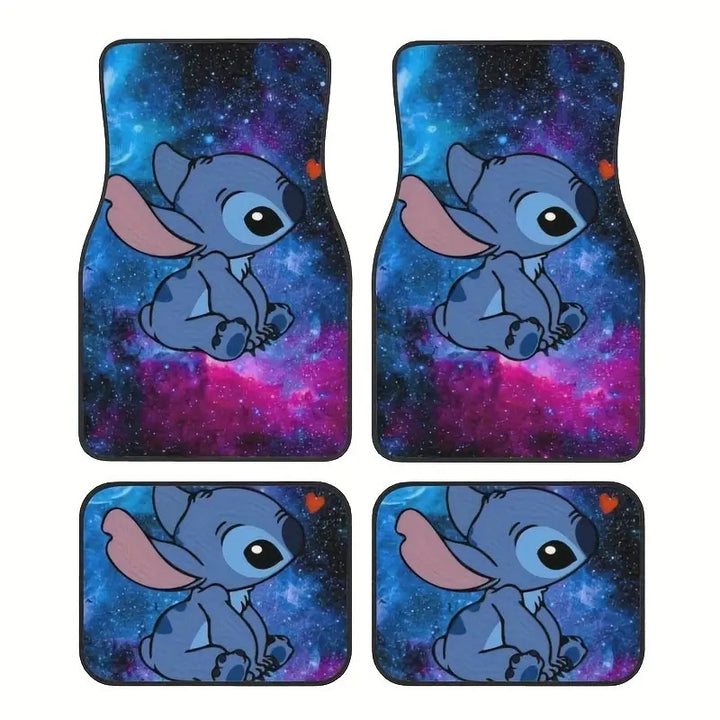 TEMUVintage Nordic Car Foot Mat Carpet 4 Piece Set Stain Resistant Floor Mat TEMUFoot Mat Wholesale