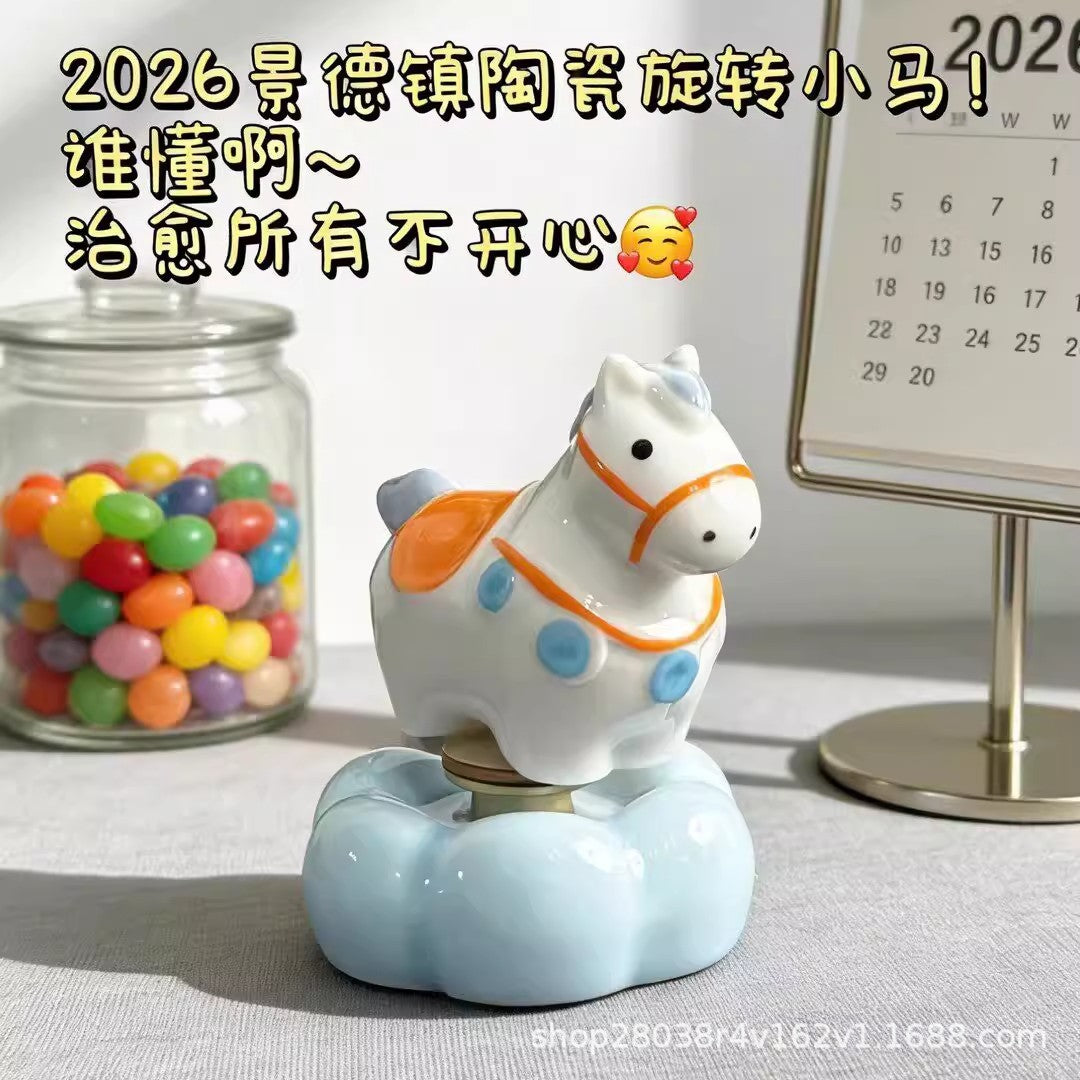 Ceramic Small Small Ornament Decor New Year Gift