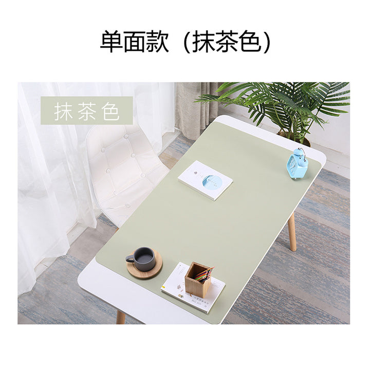 Large PU Leather Desk Pad – Non-Slip Office Mouse Pad & Study Mat