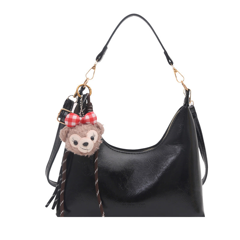 Unique Design Texture Vintage Shoulder Crossbody New Casual Popular Underarm Commuter