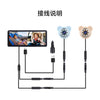 跨境车载6.8寸婴儿后座看护器AHD高清摄像头baby安全监视器定制款