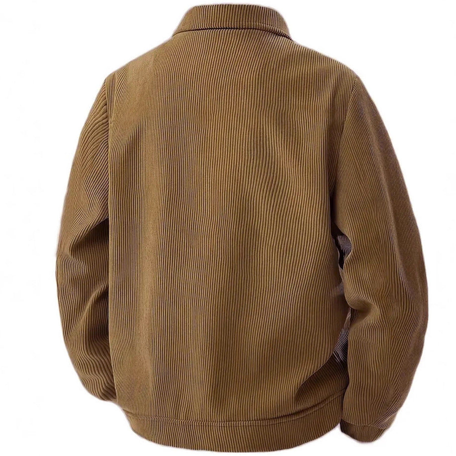 Casual Sports Trendy Jacket Men Long Sleeve Shirt