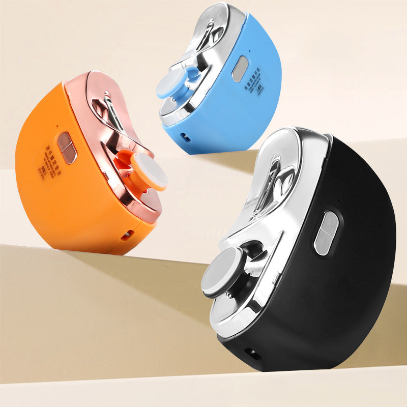 2-in-1 Electric Nail Clipper & Grinder – Rechargeable Auto Nail Trimmer for Baby, Kids & Adults