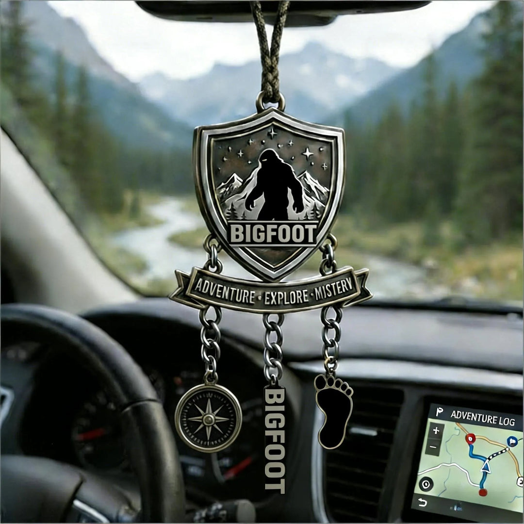 Bigfoot Adventure Car Hanging Ornament