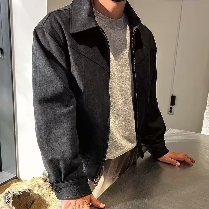 Vintage Versatile Spring Unique Jacket Versatile Men