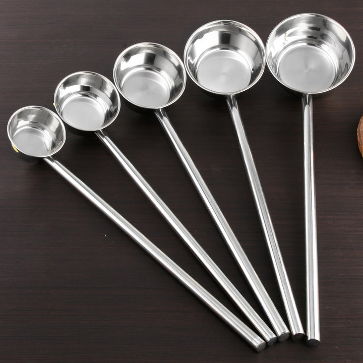 Stainless Steel Spoon Thickened Spoon Commercial Spoon Kitchen Large Spoon