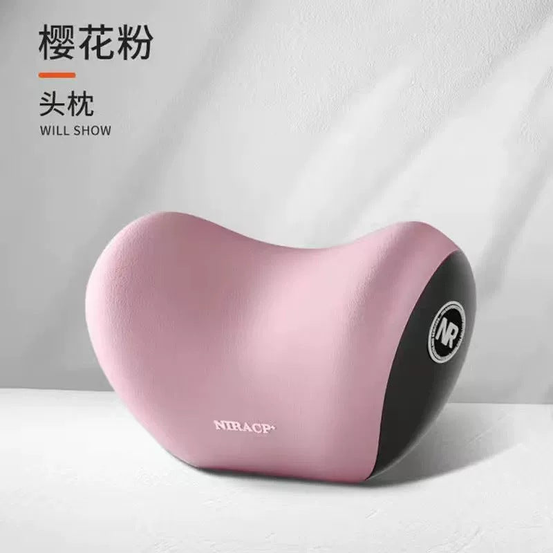 汽车头枕和腰枕颈枕记忆棉护颈腰靠车用套装颈椎护腰高级感