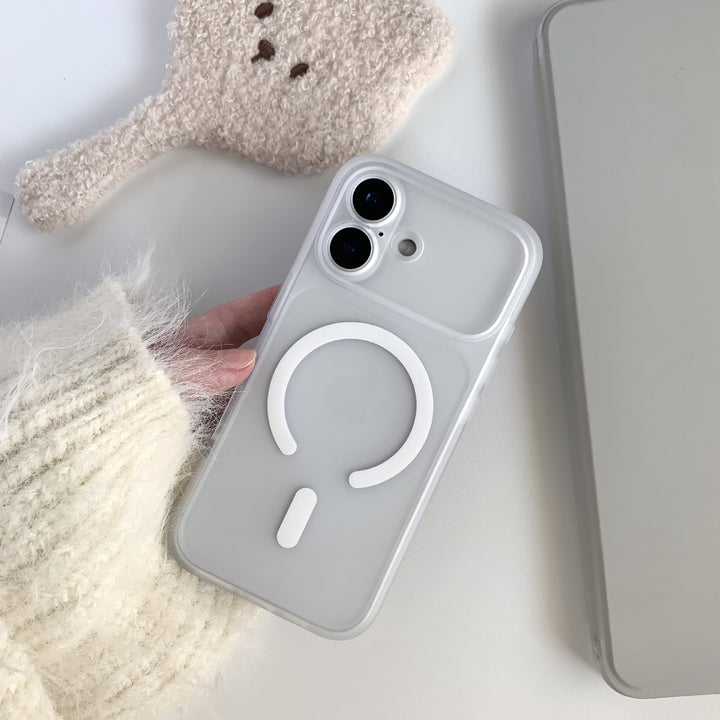 Soft Touch Mag Safe for iPhone17 pm Phone CaseiPhone16 Pro Max Frosted 15 pm Protective Case