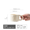 马克杯ins奶油风陶瓷杯子咖啡杯家用办公室茶水杯高颜值情侣对杯