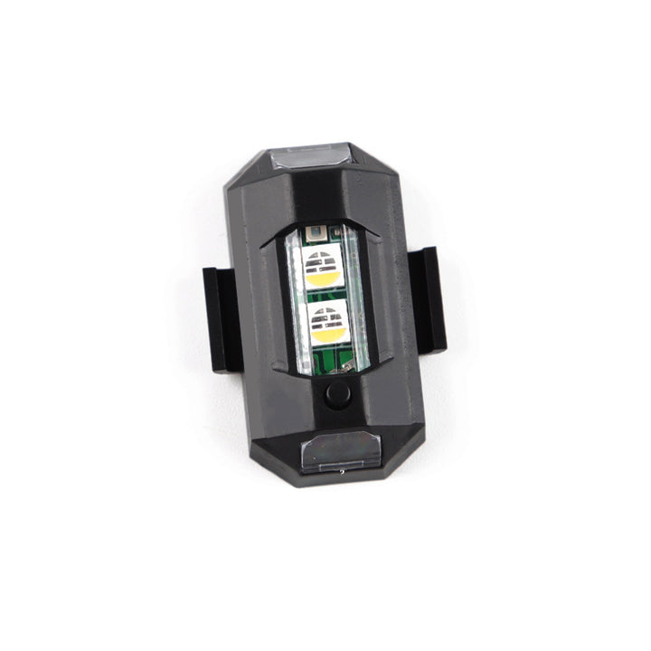 Motorcycle RGB Strobe __NS 98__plane Flash Light – Magnetic Vibration Anti-Theft 7-Color __NS 73