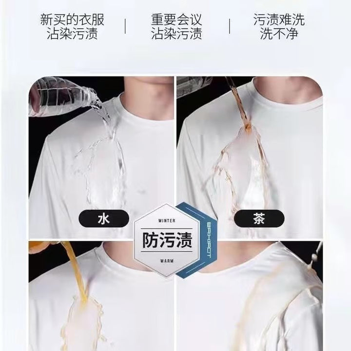 感潮牌胖子大码百搭体恤短袖五分袖恤男半袖夏季