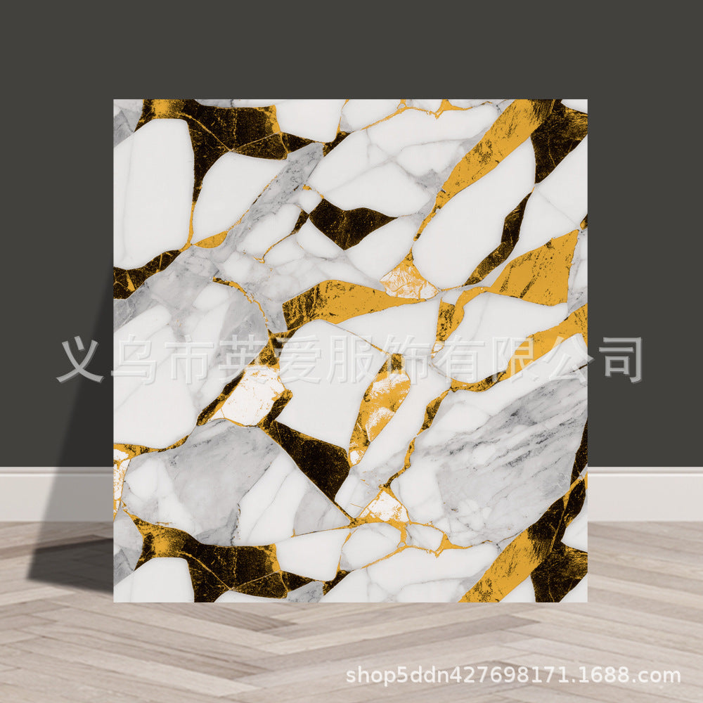 铝塑板墙纸自粘防水防潮墙面毛毡板厨房墙板仿大理石墙贴瓷砖贴纸