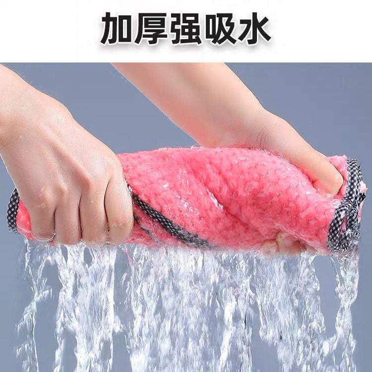 批发大号洗碗巾洗碗布厨房抹布不沾油擦桌子厚款刷碗布吸水百洁布