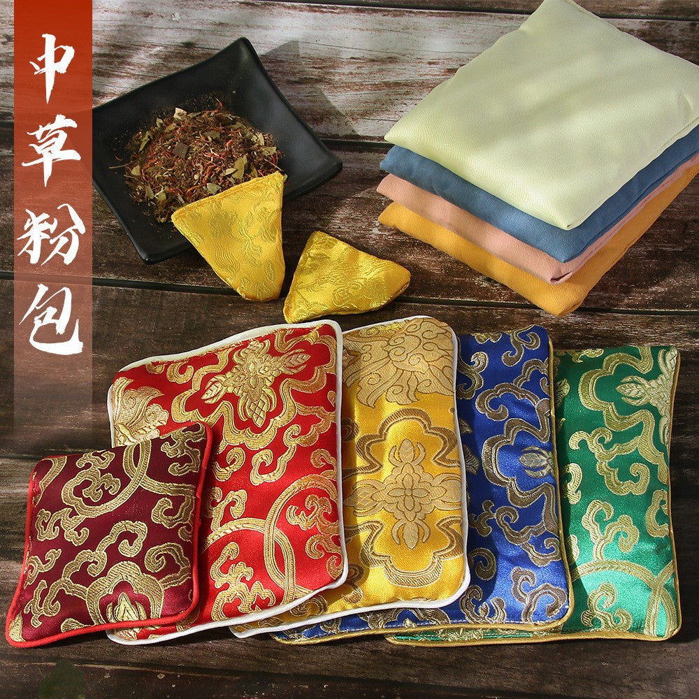 美容院soso包开穴包中草本粉包艾草包中草药包热敷调理艾草热敷包