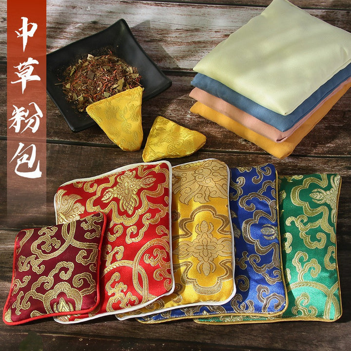 美容院soso包开穴包中草本粉包艾草包中草药包热敷调理艾草热敷包