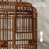 鸟笼家用大号豪华别墅复古塑料外出携带笼牡丹虎皮鹦鹉珍珠鸟笼子
