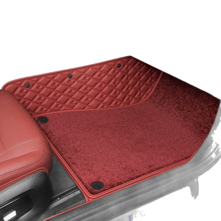 Custom Leather Car Foot Mat Special Eco Friendly XPEFoot Mat Carpet