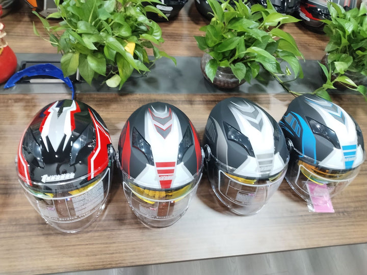3 c Helmet Men's Women's half helmet