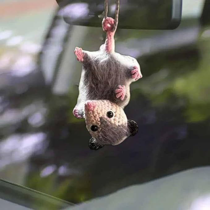 Possum Car Hanging Ornament New