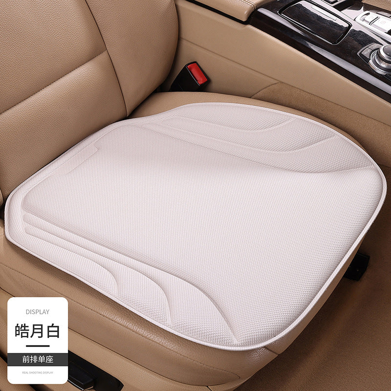 Seaweed Fiber Latex Car Seat Cushion 3-Piece Set – Breathable Anti-Slip Universal Car Seat Pad