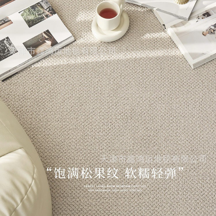 Carpet Living Room Solid Color Japanese Style Bedroom Floor Mat