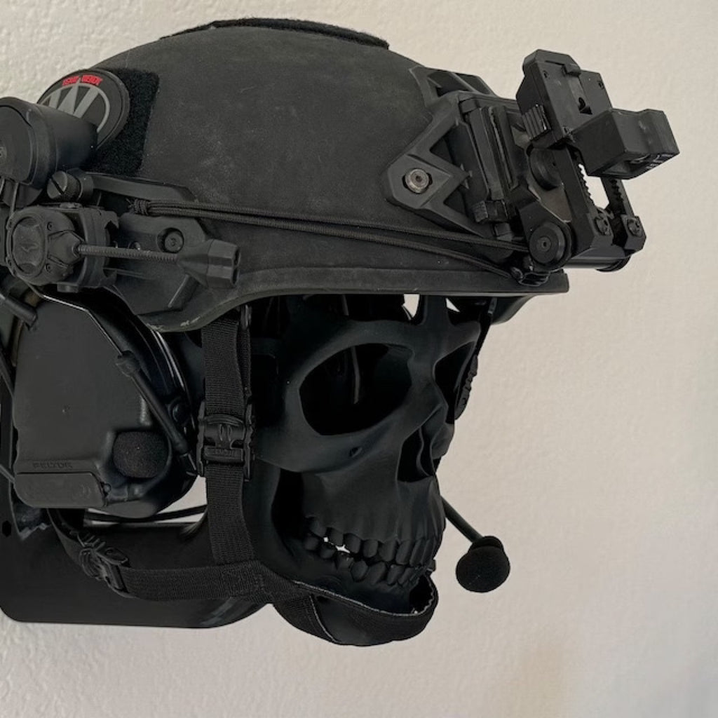 新跨境独立站3D Skull Helmet Display Package骷髅头盔展示包