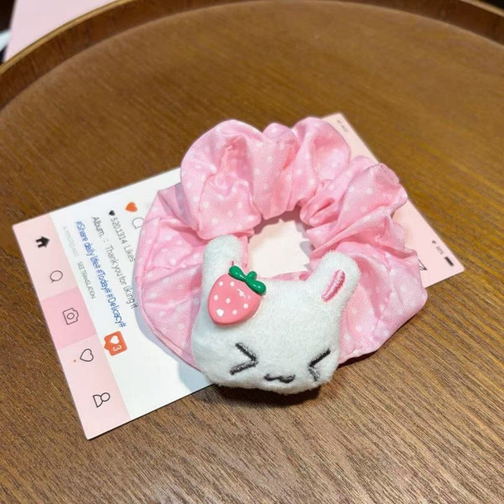 小红书小黄鸡发绳少女心马尾发圈创意设计炸头发发饰合集萌系头绳