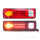 131LED改装后尾灯 12v24V汽车货车电动三轮车农用车led后尾灯改装