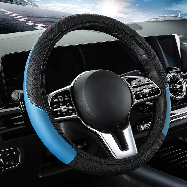 Car Steering Wheel Cover Leather All Season Universal Grip Cover Wholesale