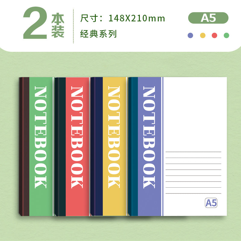 A5/B5 Notebook Journal – Minimalist Softcover Notepad for Students & Office Use