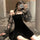 French Mesh Elegant Fairy Dress – Sexy Slim Waist Club Dress 2025 Summer