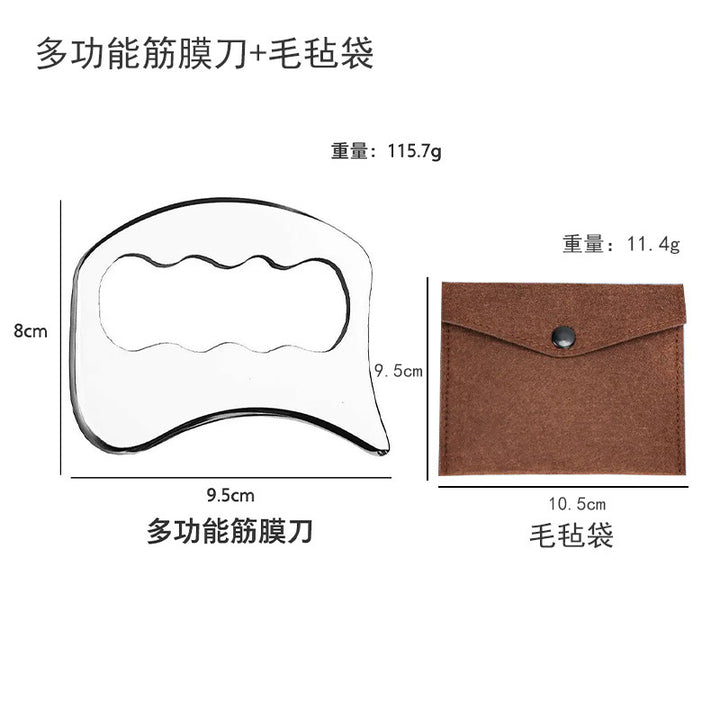 工厂直销不锈钢刮痧板心形刮痧板手部脸部刮痧按摩美妆美容工具
