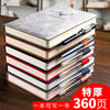 a5笔记本子加厚商务记事本记账本文艺复古精致办公文具用品皮面本