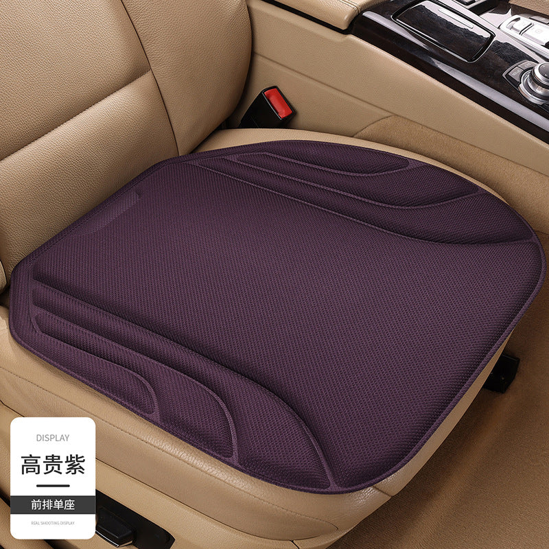 Seaweed Fiber Latex Car Seat Cushion 3-Piece Set – Breathable Anti-Slip Universal Car Seat Pad