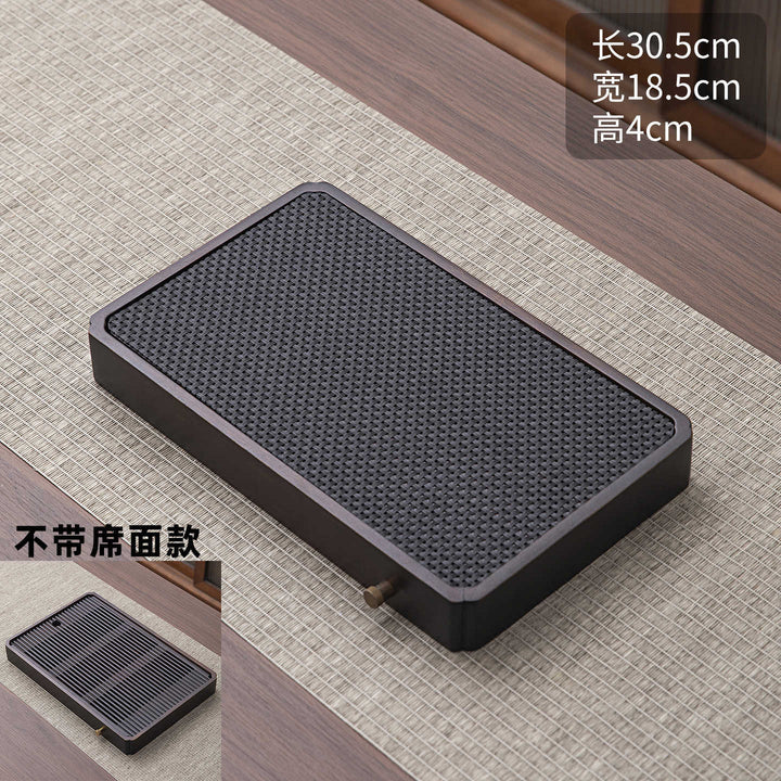 茶盘家用托盘2026新款功夫茶具整套装竹实木沥水储水干泡小型茶台