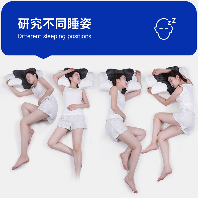 记忆枕亚马逊热销记忆棉a类慢回弹人体工学睡眠枕Pillow颈椎枕头