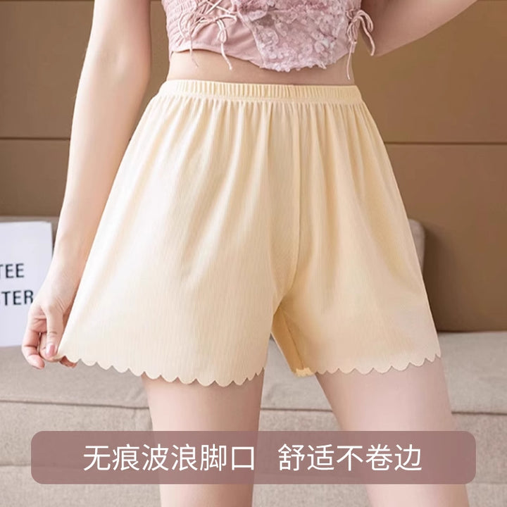 冰丝安全裤夏季防走光打底裤宽松薄款透气短裤女可外穿打底安全裤