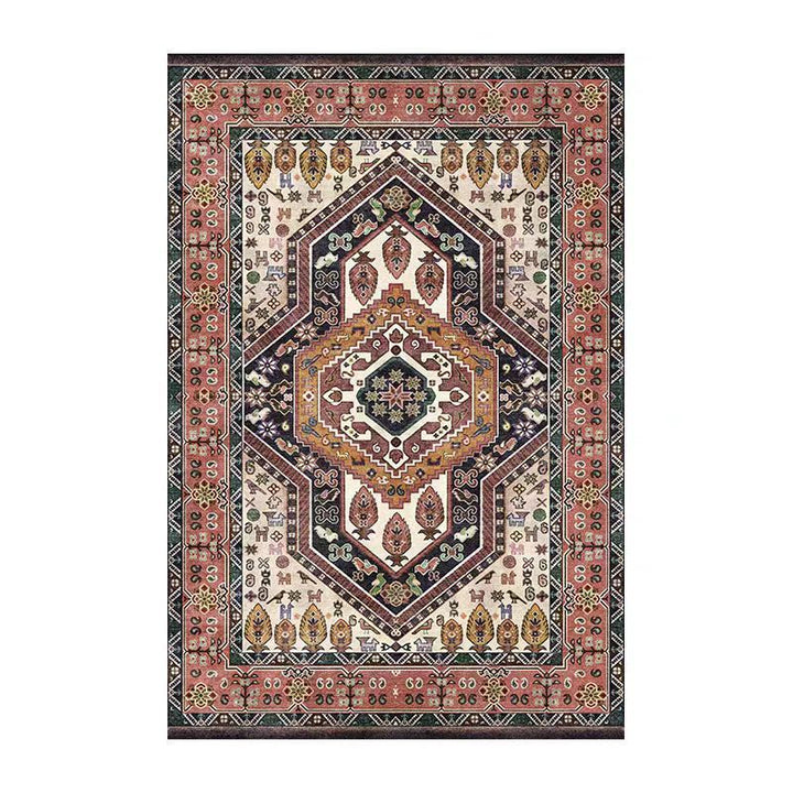 Vintage Carpet Living Room Stain Resistant Durable Bedroom