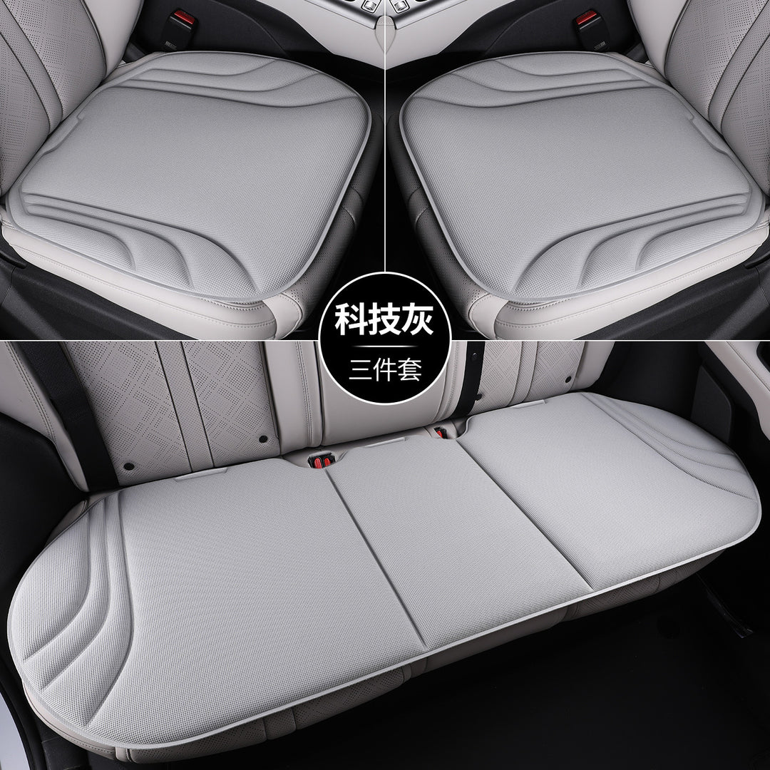 New Universal Car Seat Cushion Non Slip Thin Seat Cushion Premium Feel Breathable
