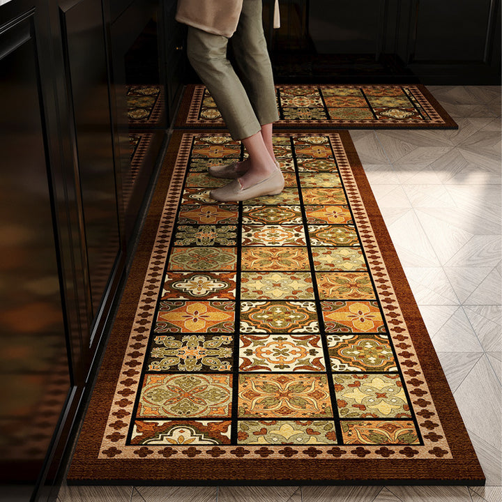 temu Kitchen Floor Mat Non Slip Special Stain Resistant Foot Mat Waterproof