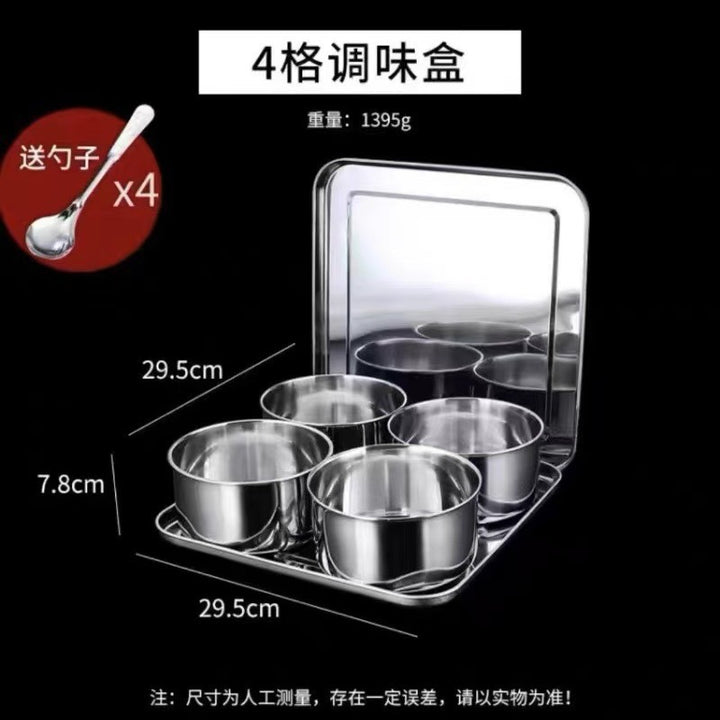 冰粉配料盒小料盒调料盒水果捞展示商用凉粉专用摆摊网红全套盒子
